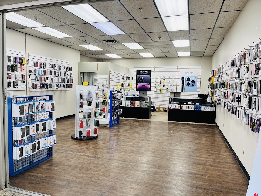 Inside the Sam Tech Plus store
